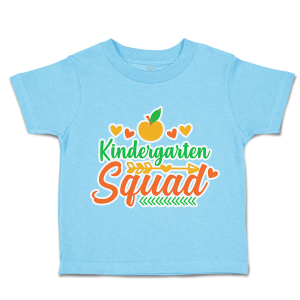 Toddler Clothes Kindergarten Squad Toddler Shirt Baby Clothes Cotton