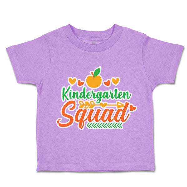 Toddler Clothes Kindergarten Squad Toddler Shirt Baby Clothes Cotton