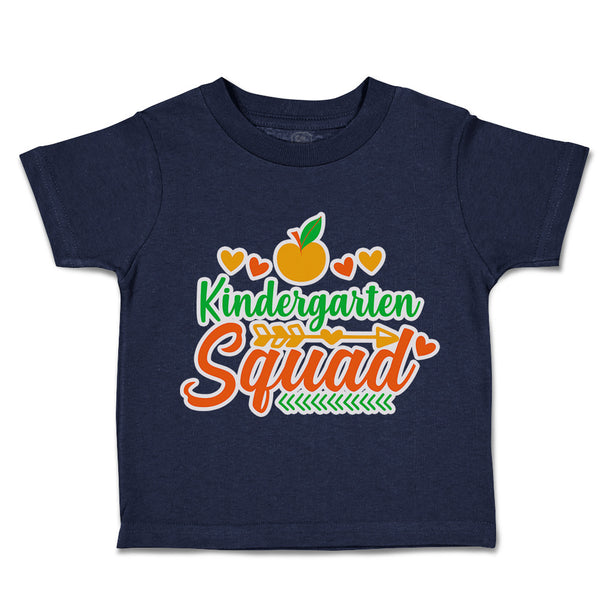 Toddler Clothes Kindergarten Squad Toddler Shirt Baby Clothes Cotton