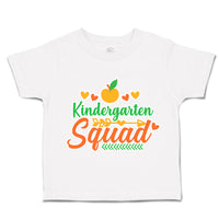 Toddler Clothes Kindergarten Squad Toddler Shirt Baby Clothes Cotton