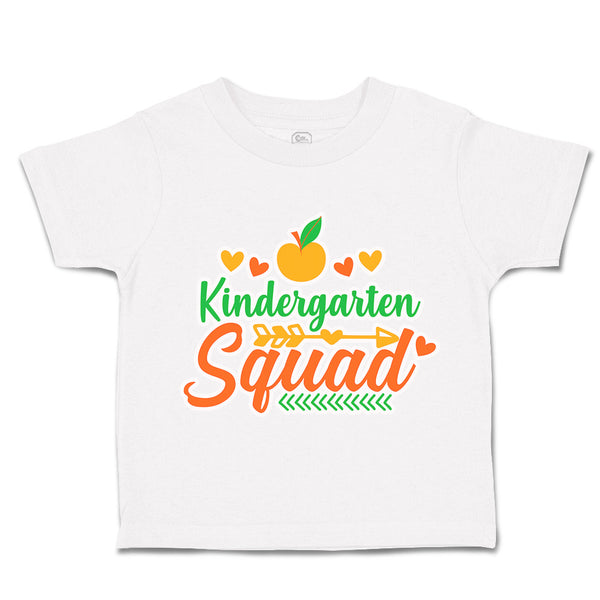 Toddler Clothes Kindergarten Squad Toddler Shirt Baby Clothes Cotton