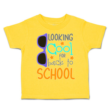 Toddler Clothes Looking Cool for Back to School Toddler Shirt Cotton