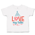 Toddler Clothes Love My Tribe Toddler Shirt Baby Clothes Cotton