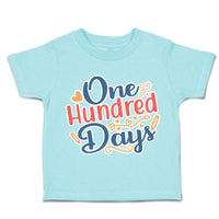 Toddler Clothes 100 Days Toddler Shirt Baby Clothes Cotton