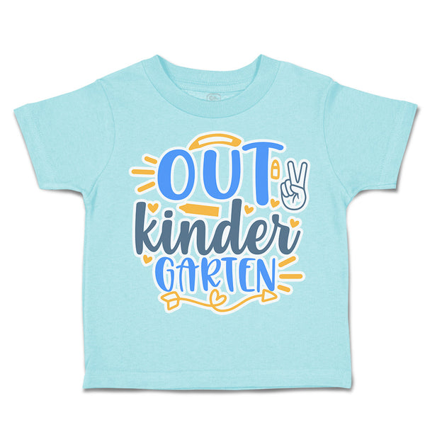 Toddler Clothes Out Kinder Garden Toddler Shirt Baby Clothes Cotton