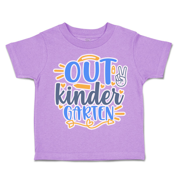 Toddler Clothes Out Kinder Garden Toddler Shirt Baby Clothes Cotton