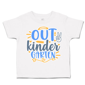 Toddler Clothes Out Kinder Garden Toddler Shirt Baby Clothes Cotton