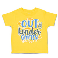 Toddler Clothes Out Kinder Garden Toddler Shirt Baby Clothes Cotton