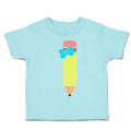 Toddler Clothes A Pencil with A Bow Toddler Shirt Baby Clothes Cotton