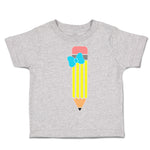 Toddler Clothes A Pencil with A Bow Toddler Shirt Baby Clothes Cotton