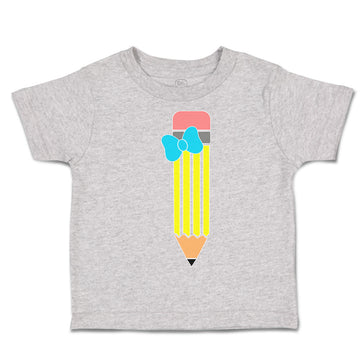 Toddler Clothes A Pencil with A Bow Toddler Shirt Baby Clothes Cotton