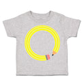 Toddler Clothes A Pencil Bend into A Circular Shape Toddler Shirt Cotton