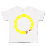 Toddler Clothes A Pencil Bend into A Circular Shape Toddler Shirt Cotton