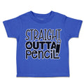 Toddler Clothes Straight Outta Pencil Toddler Shirt Baby Clothes Cotton