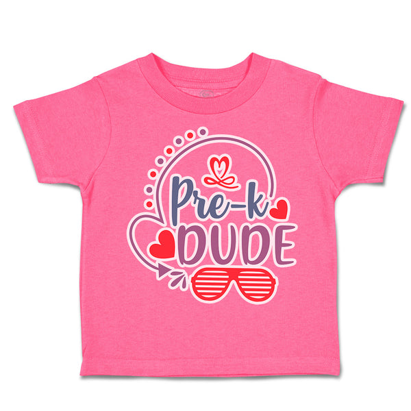 Toddler Clothes Pre-K Dude Toddler Shirt Baby Clothes Cotton