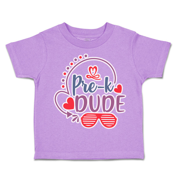 Toddler Clothes Pre-K Dude Toddler Shirt Baby Clothes Cotton