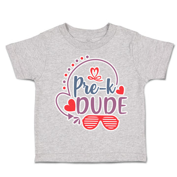Toddler Clothes Pre-K Dude Toddler Shirt Baby Clothes Cotton