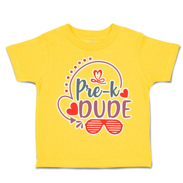 Toddler Clothes Pre-K Dude Toddler Shirt Baby Clothes Cotton