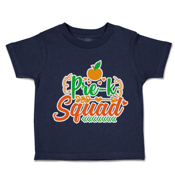 Toddler Clothes Pre-K Squad Toddler Shirt Baby Clothes Cotton