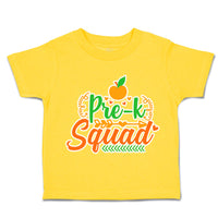 Toddler Clothes Pre-K Squad Toddler Shirt Baby Clothes Cotton