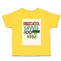 Toddler Clothes Pre-School Survived 100 Days of Me Toddler Shirt Cotton