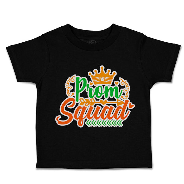 Toddler Clothes Prom Squad Toddler Shirt Baby Clothes Cotton