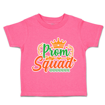 Toddler Clothes Prom Squad Toddler Shirt Baby Clothes Cotton