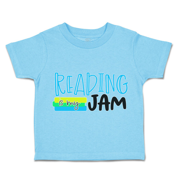 Toddler Clothes Reading Is My Jam Toddler Shirt Baby Clothes Cotton