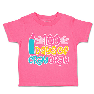 Toddler Clothes 100 Days of Cray Cray Style A Toddler Shirt Baby Clothes Cotton