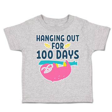 Toddler Clothes Hanging out for 100 Days Toddler Shirt Baby Clothes Cotton