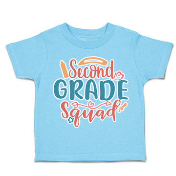 Toddler Clothes Second Grade Squad Toddler Shirt Baby Clothes Cotton