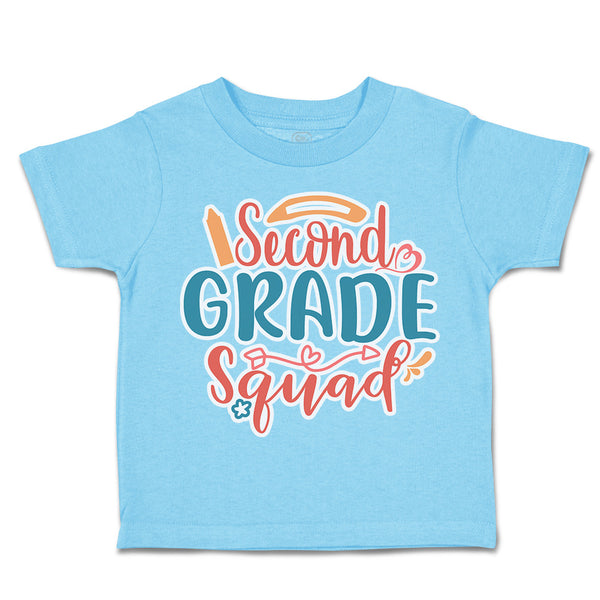 Toddler Clothes Second Grade Squad Toddler Shirt Baby Clothes Cotton