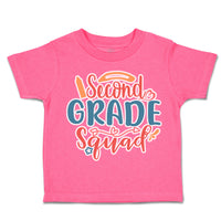 Toddler Clothes Second Grade Squad Toddler Shirt Baby Clothes Cotton