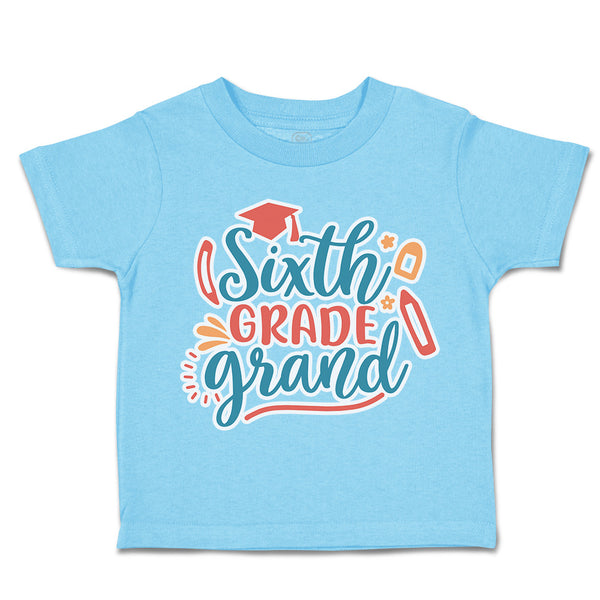 Toddler Clothes Sixth Grade Grand Toddler Shirt Baby Clothes Cotton