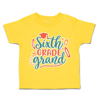 Toddler Clothes Sixth Grade Grand Toddler Shirt Baby Clothes Cotton