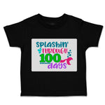 Toddler Clothes Splashing' Through 100 Days Toddler Shirt Baby Clothes Cotton