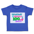 Toddler Clothes Splashing' Through 100 Days Toddler Shirt Baby Clothes Cotton