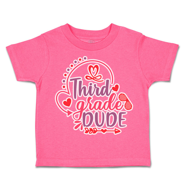 Toddler Clothes Third Grade Dude Toddler Shirt Baby Clothes Cotton