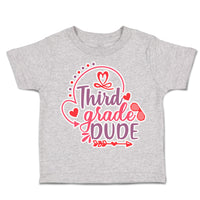Toddler Clothes Third Grade Dude Toddler Shirt Baby Clothes Cotton
