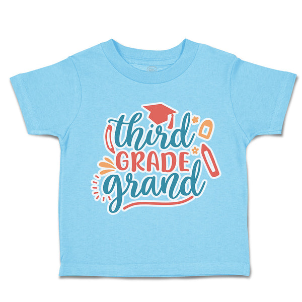 Toddler Clothes Third Grade Grand Toddler Shirt Baby Clothes Cotton