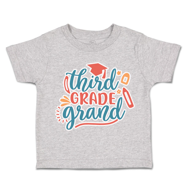 Toddler Clothes Third Grade Grand Toddler Shirt Baby Clothes Cotton