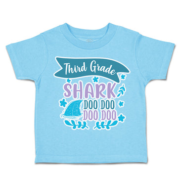 Toddler Clothes Third Grade Shark Doo Doo Toddler Shirt Baby Clothes Cotton
