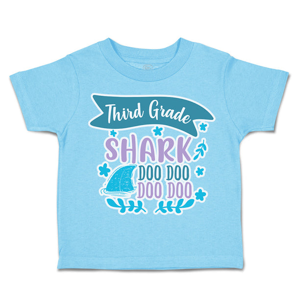 Toddler Clothes Third Grade Shark Doo Doo Toddler Shirt Baby Clothes Cotton