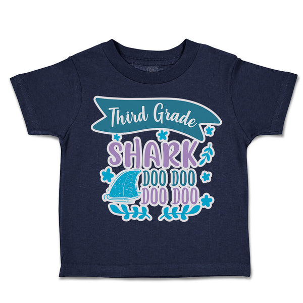 Toddler Clothes Third Grade Shark Doo Doo Toddler Shirt Baby Clothes Cotton