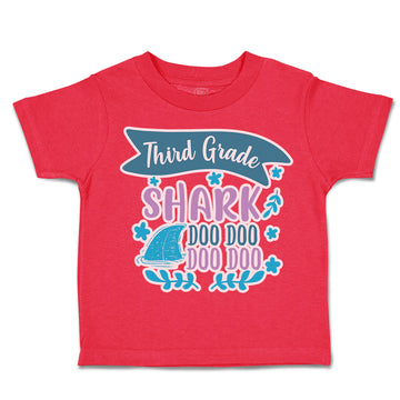 Toddler Clothes Third Grade Shark Doo Doo Toddler Shirt Baby Clothes Cotton