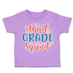 Toddler Clothes Third Grade Squad Toddler Shirt Baby Clothes Cotton