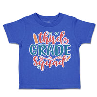 Toddler Clothes Third Grade Squad Toddler Shirt Baby Clothes Cotton