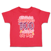 Toddler Clothes Third Grade Survived 100 Days of Me Toddler Shirt Cotton