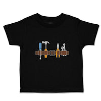 Toddler Clothes Carpenterer Costume Belt and Tools Equipment Toddler Shirt