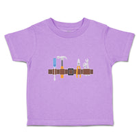 Toddler Clothes Carpenterer Costume Belt and Tools Equipment Toddler Shirt